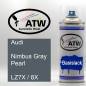 Preview: Audi, Nimbus Gray Pearl, LZ7X / 8X: 400ml Sprühdose, von ATW Autoteile West.